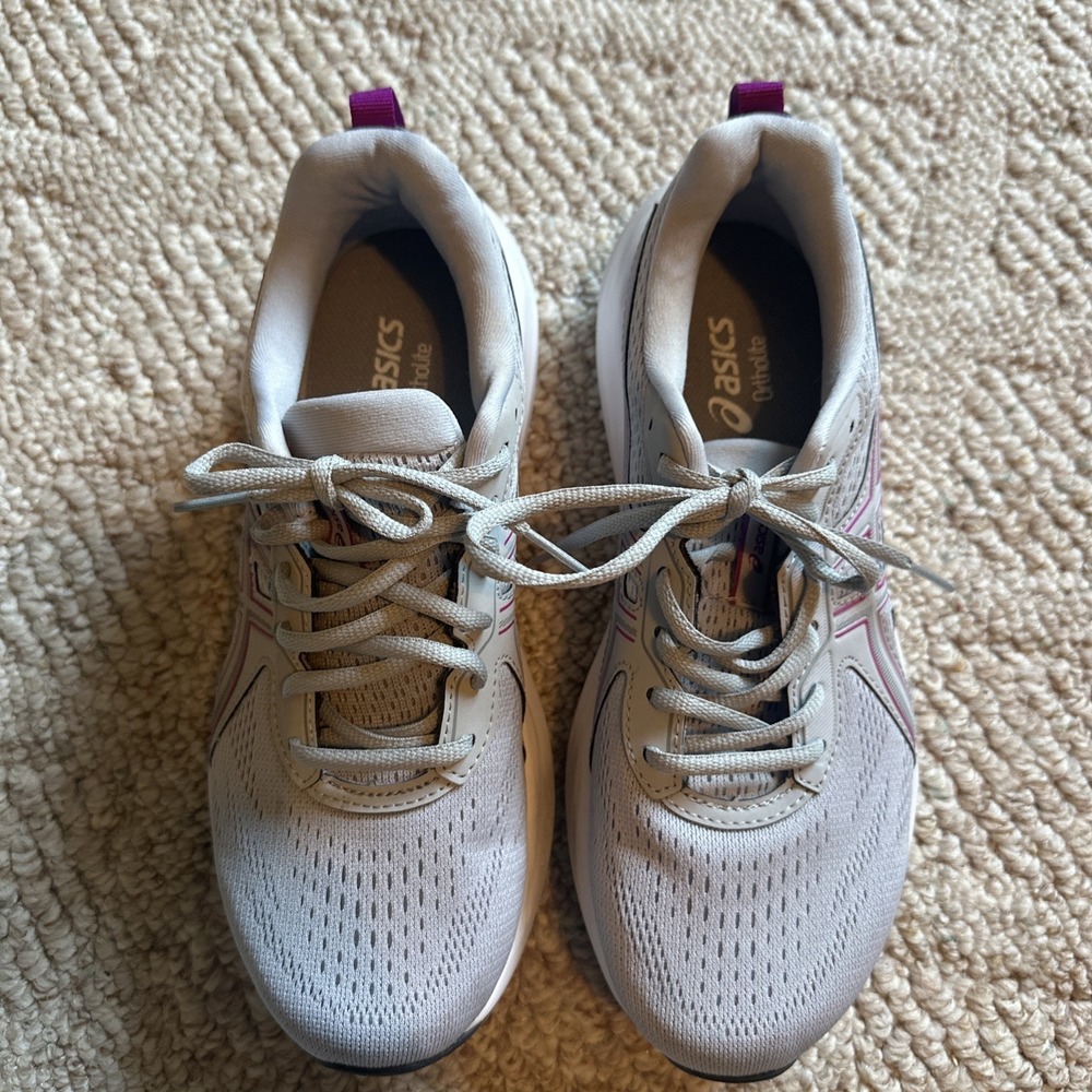 Womens Asics Ortholite GEL-Contend Running Tennis Shoe Size 9 - Gray - EUC - Picture 3 of 8